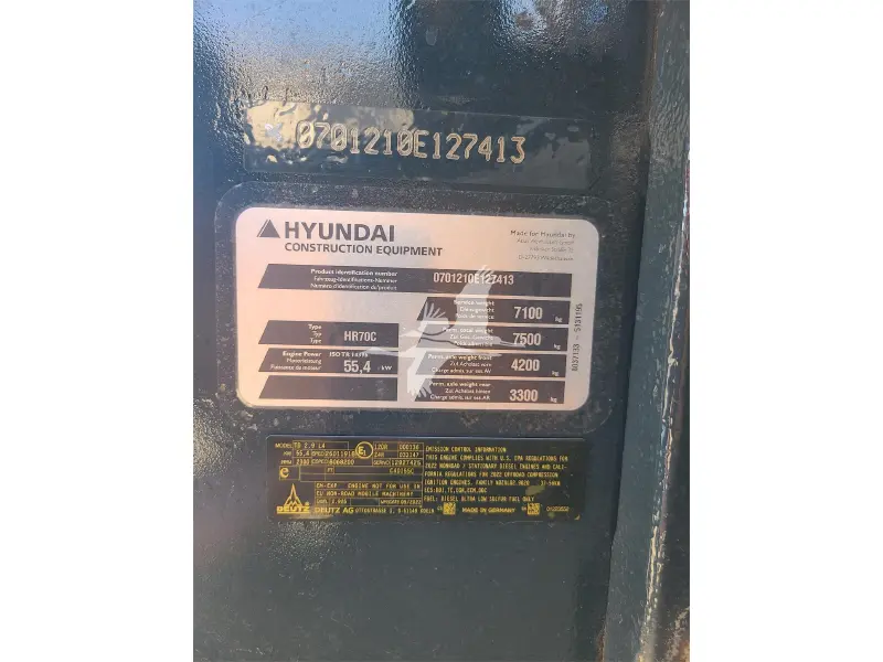 2023 HYUNDAI HR70C