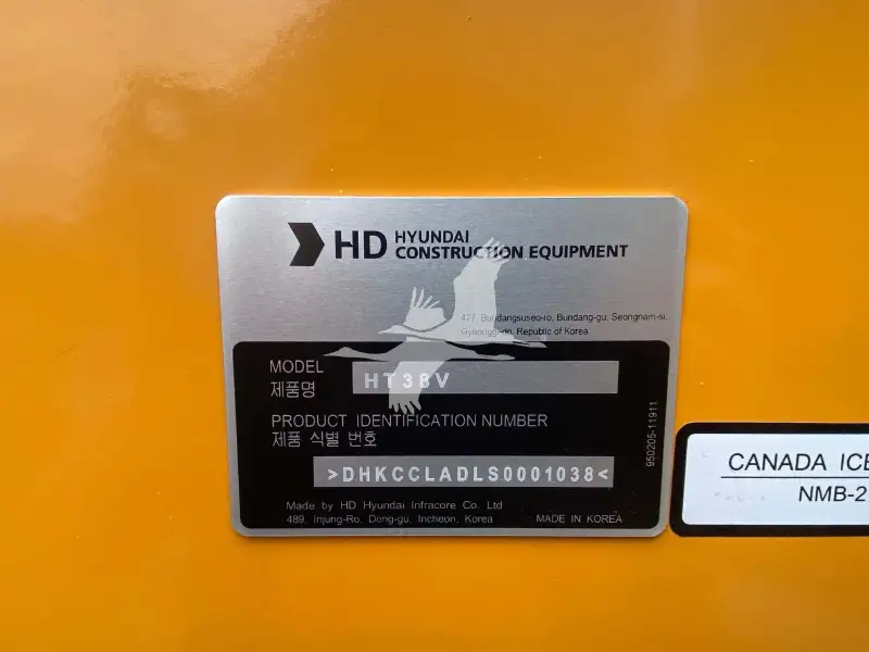 2026 HYUNDAI HT38V