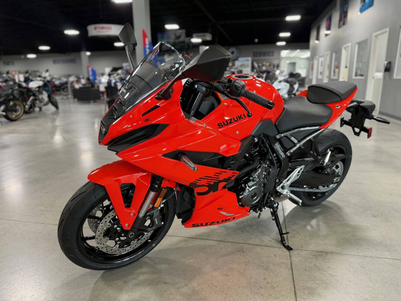 A photo of this 2026 Suzuki GSX 8R