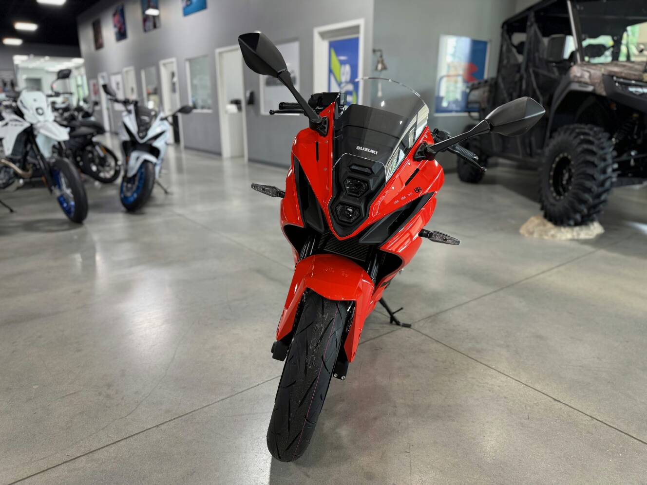 A photo of this 2026 Suzuki GSX 8R