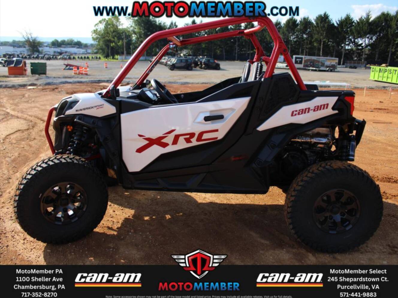 A photo of this 2026 Can-Am Maverick Sport X rc 1000R
