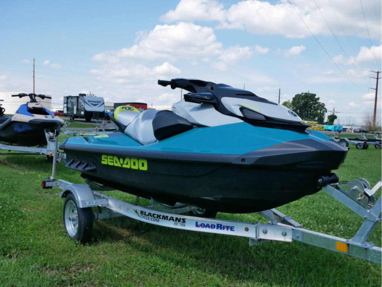 A photo of this 2026 Sea-Doo GTI SE 130 iBR Tech, Audio, iDF, iBR