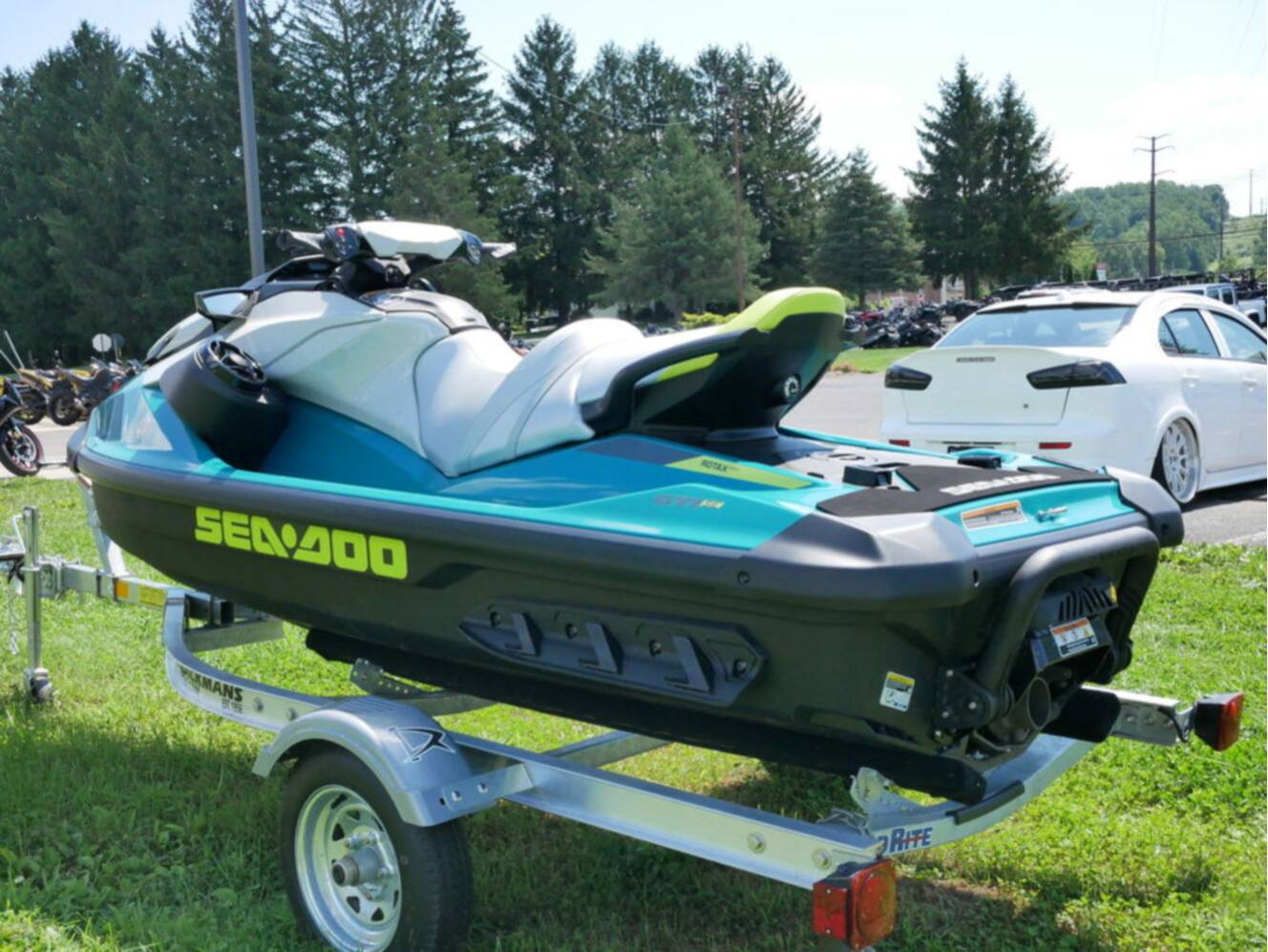 A photo of this 2026 Sea-Doo GTI SE 130 iBR Tech, Audio, iDF, iBR