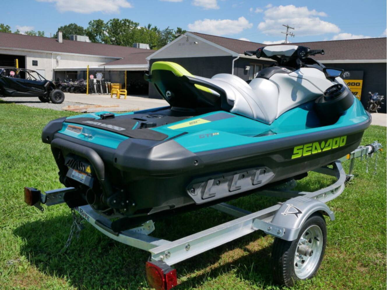 A photo of this 2026 Sea-Doo GTI SE 130 iBR Tech, Audio, iDF, iBR
