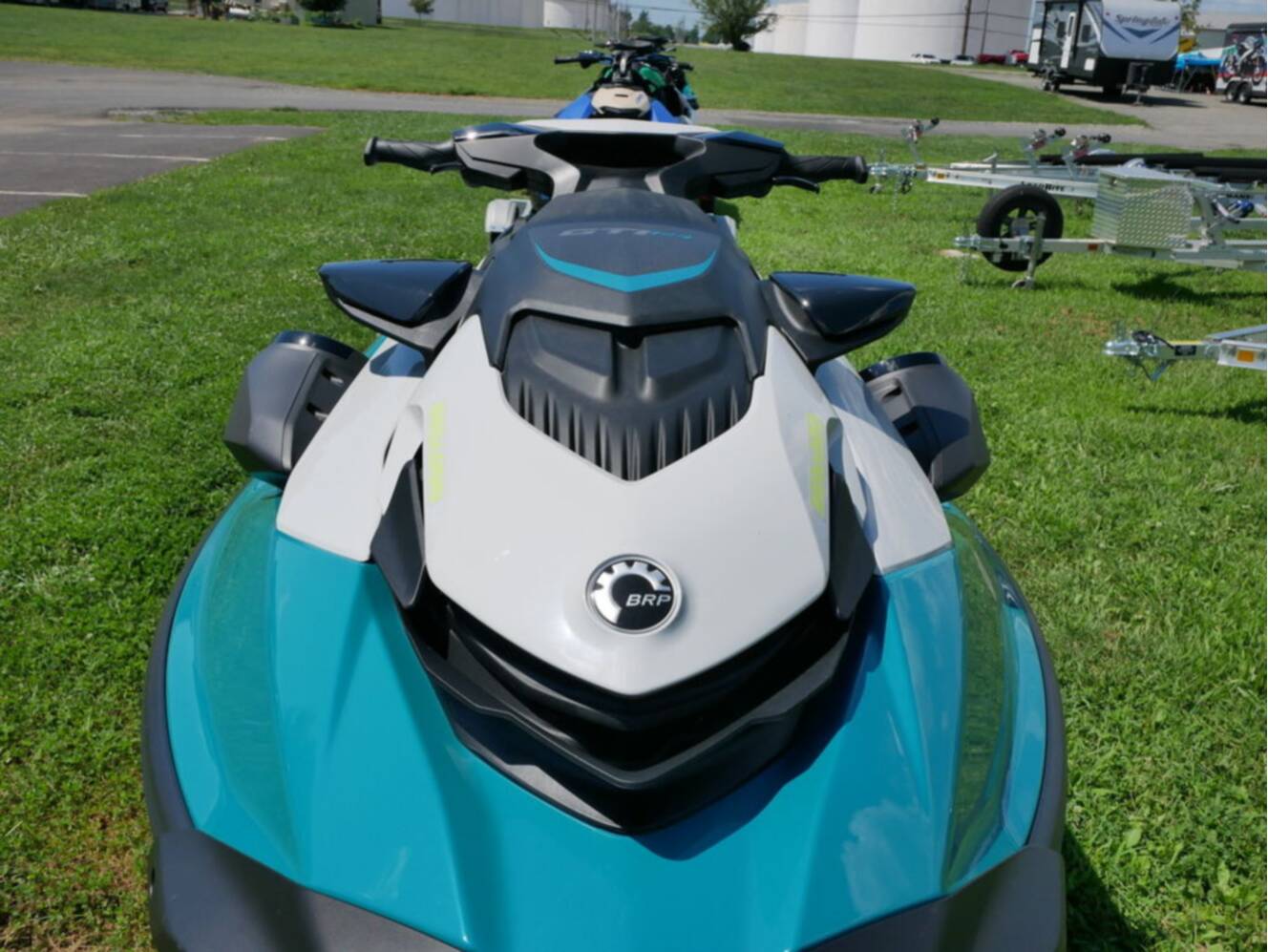 A photo of this 2026 Sea-Doo GTI SE 130 iBR Tech, Audio, iDF, iBR