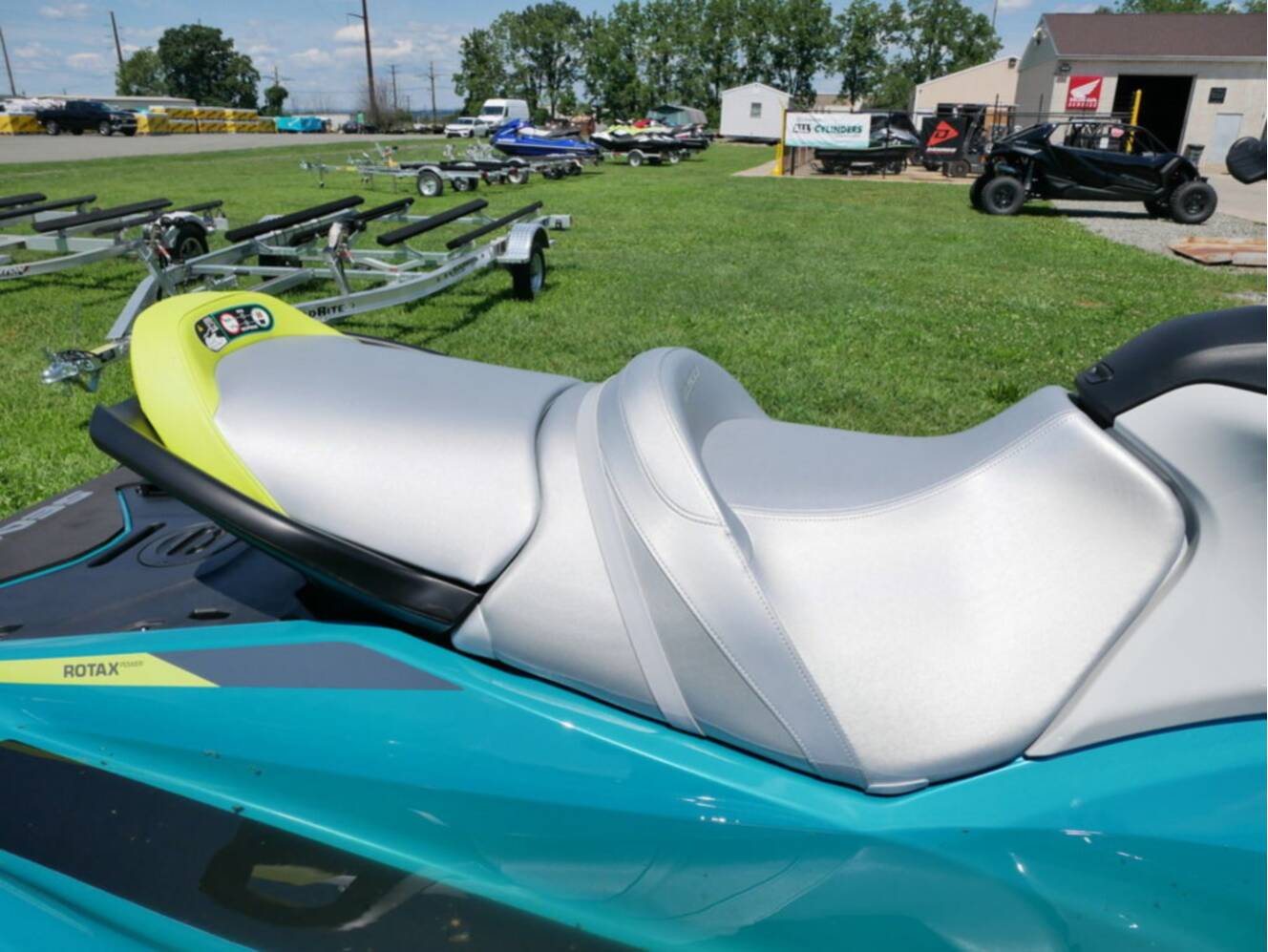 A photo of this 2026 Sea-Doo GTI SE 130 iBR Tech, Audio, iDF, iBR