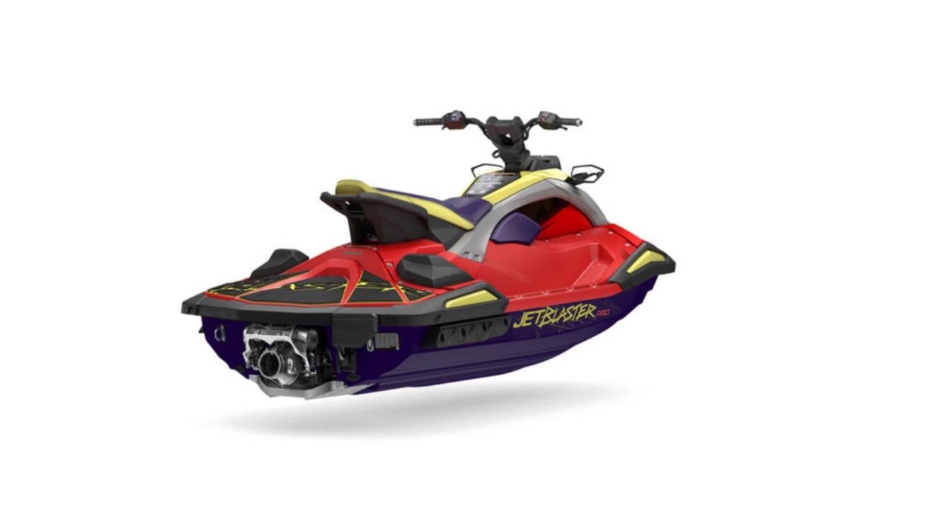 A photo of this 2026 Yamaha Waverunners JetBlaster PRO 3-Up