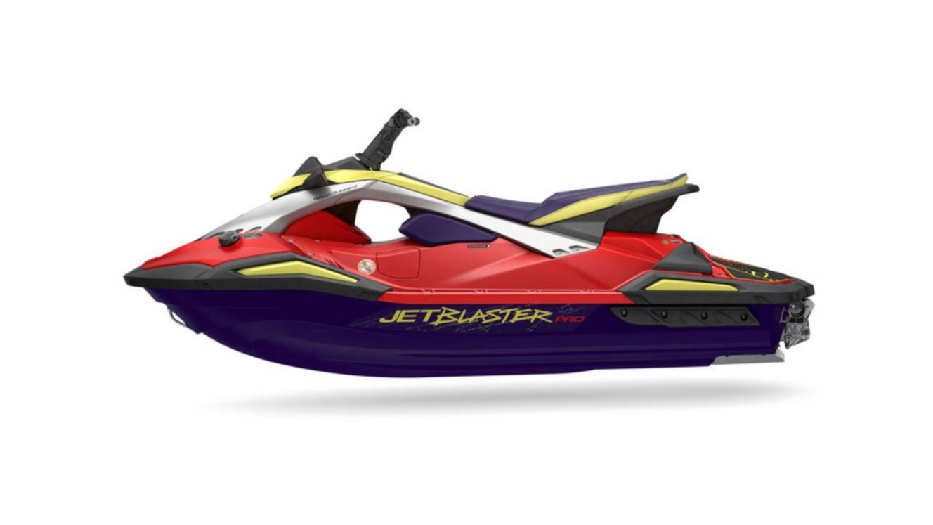 A photo of this 2026 Yamaha Waverunners JetBlaster PRO 3-Up