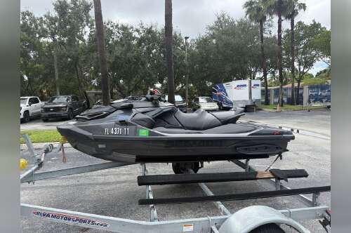 2023 Sea-Doo RXP®-X® 300 Tech Package iBR Triple Black in deerfield beach FL