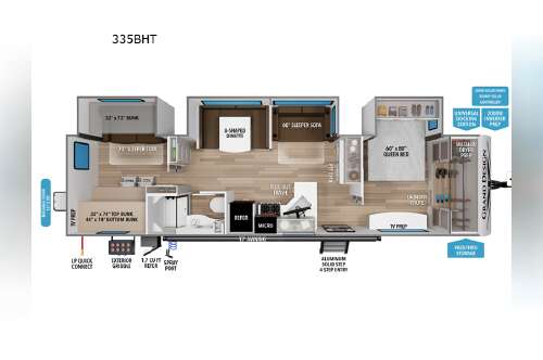 2027 Grand Design Transcend 335BHT in nipomo CA