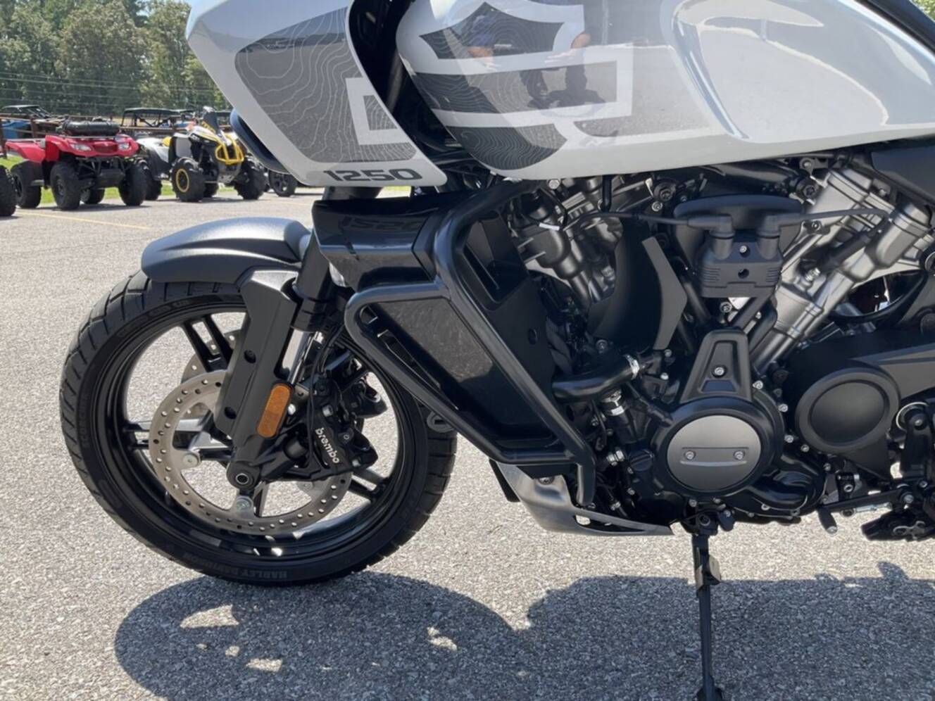 A photo of this 2024 Harley-Davidson® RA1250S - Pan America® 1250 Special