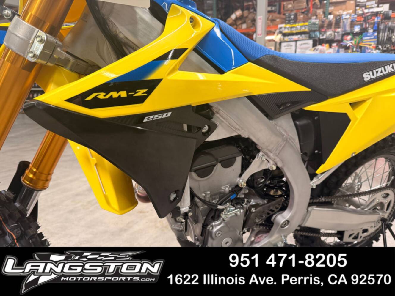 A photo of this 2026 Suzuki RM-Z250