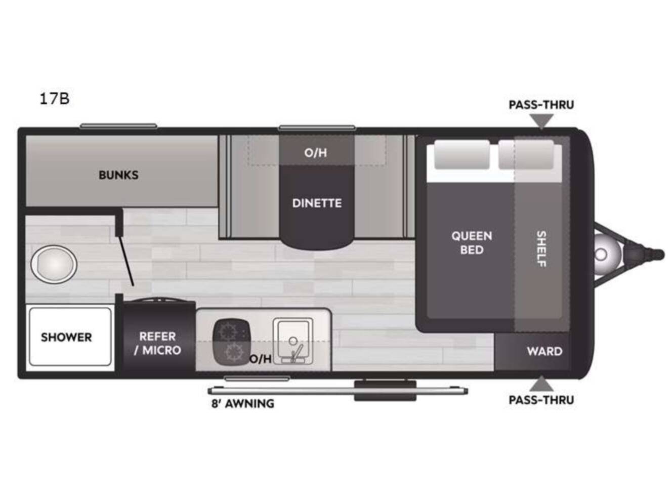 A photo of this 2026 Keystone Rv Coleman 17B