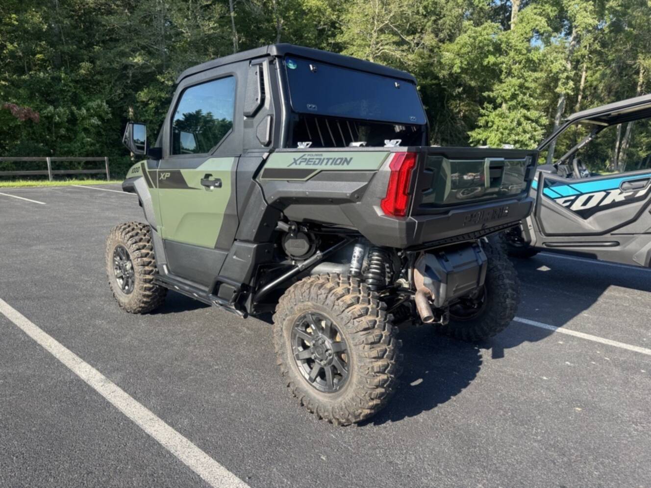 A photo of this 2024 Polaris XPEDITION XP 1000 NSTR Army Green