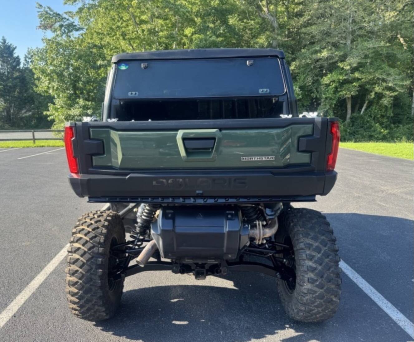 A photo of this 2024 Polaris XPEDITION XP 1000 NSTR Army Green