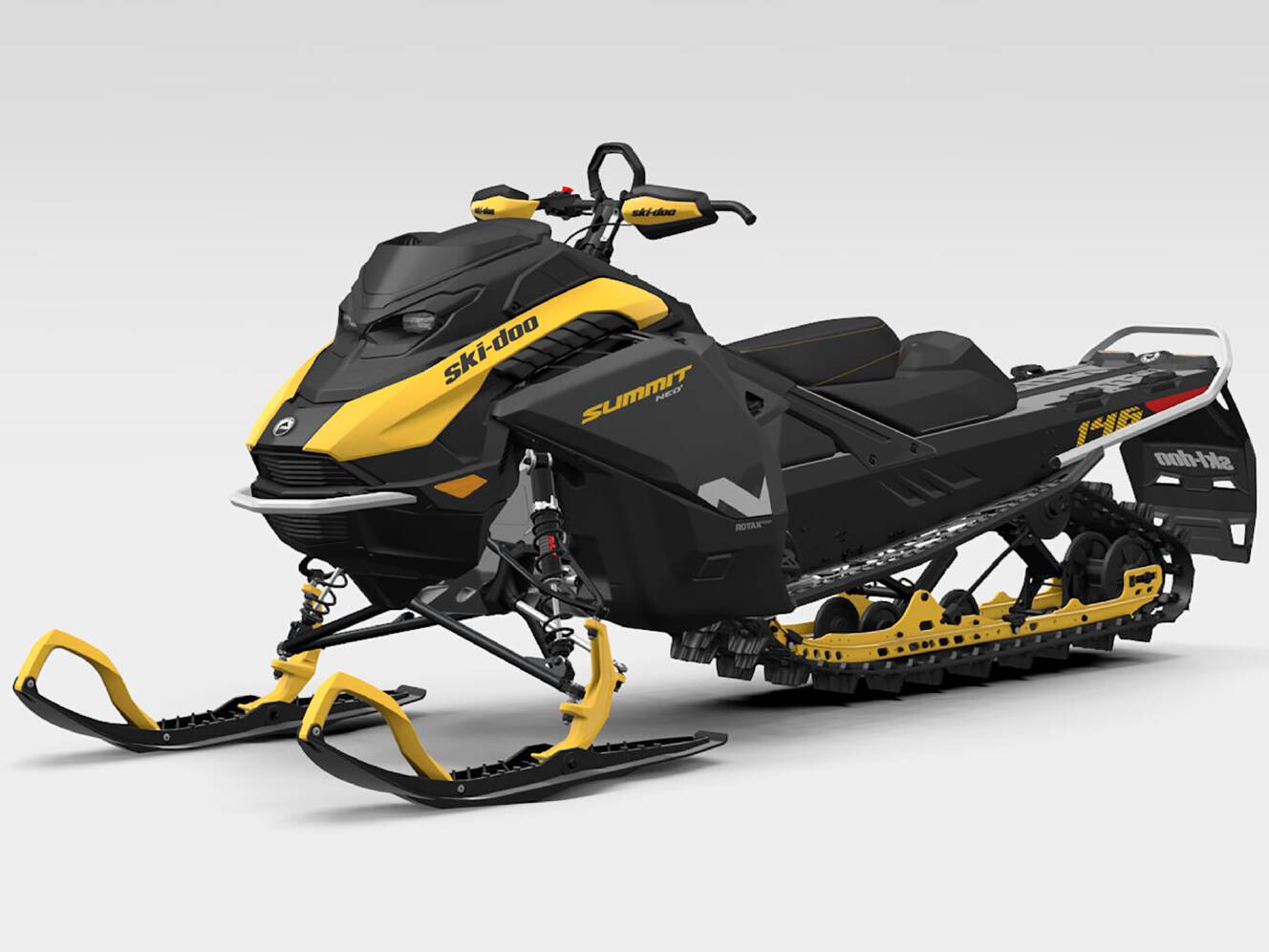 A photo of this 2026 Ski-Doo Summit NEO 600 EFI ES Hurricane 1.75 w/ FlexEdge HAC