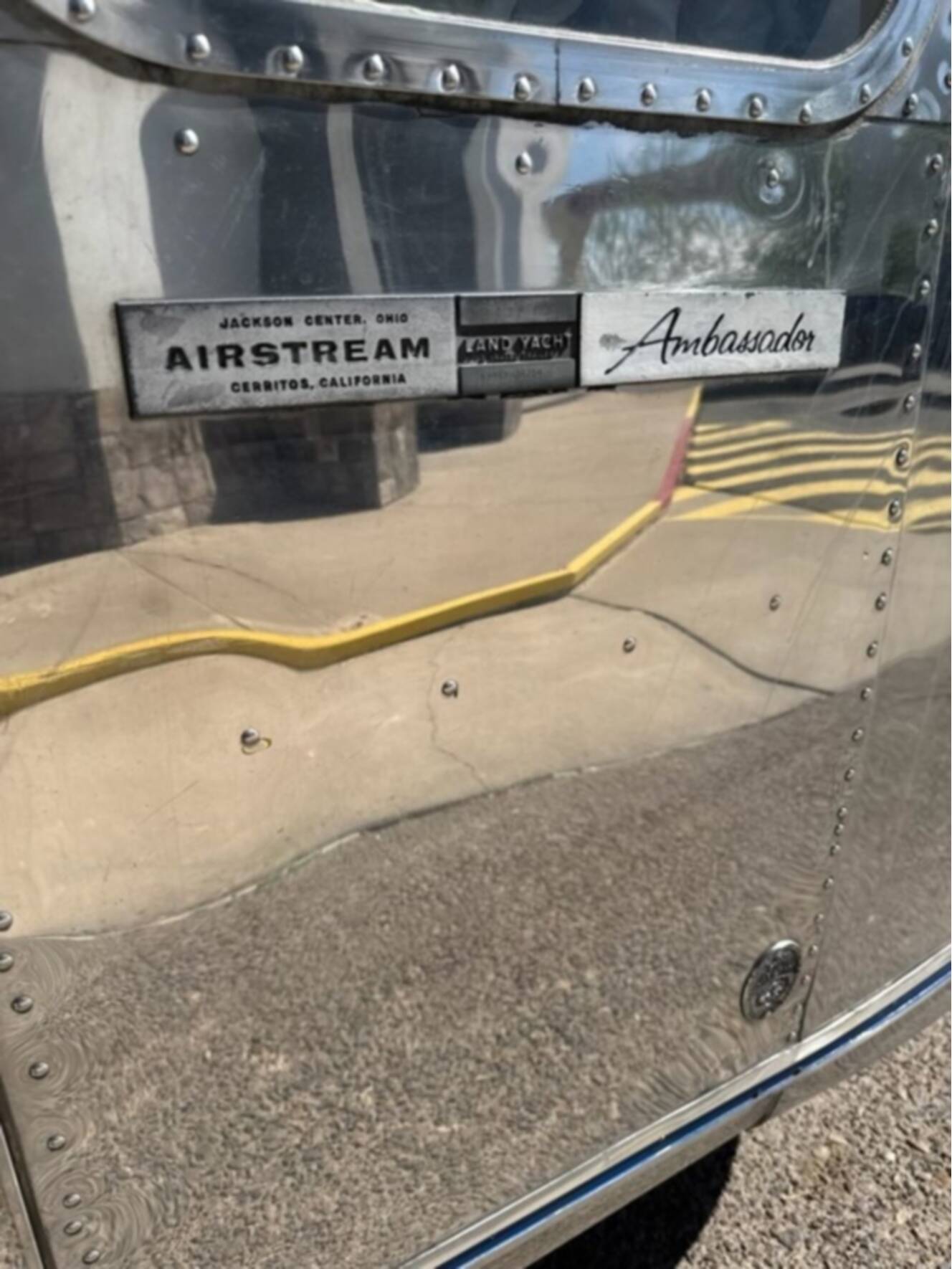 A photo of this 1972 Airstream Ambassador 29'