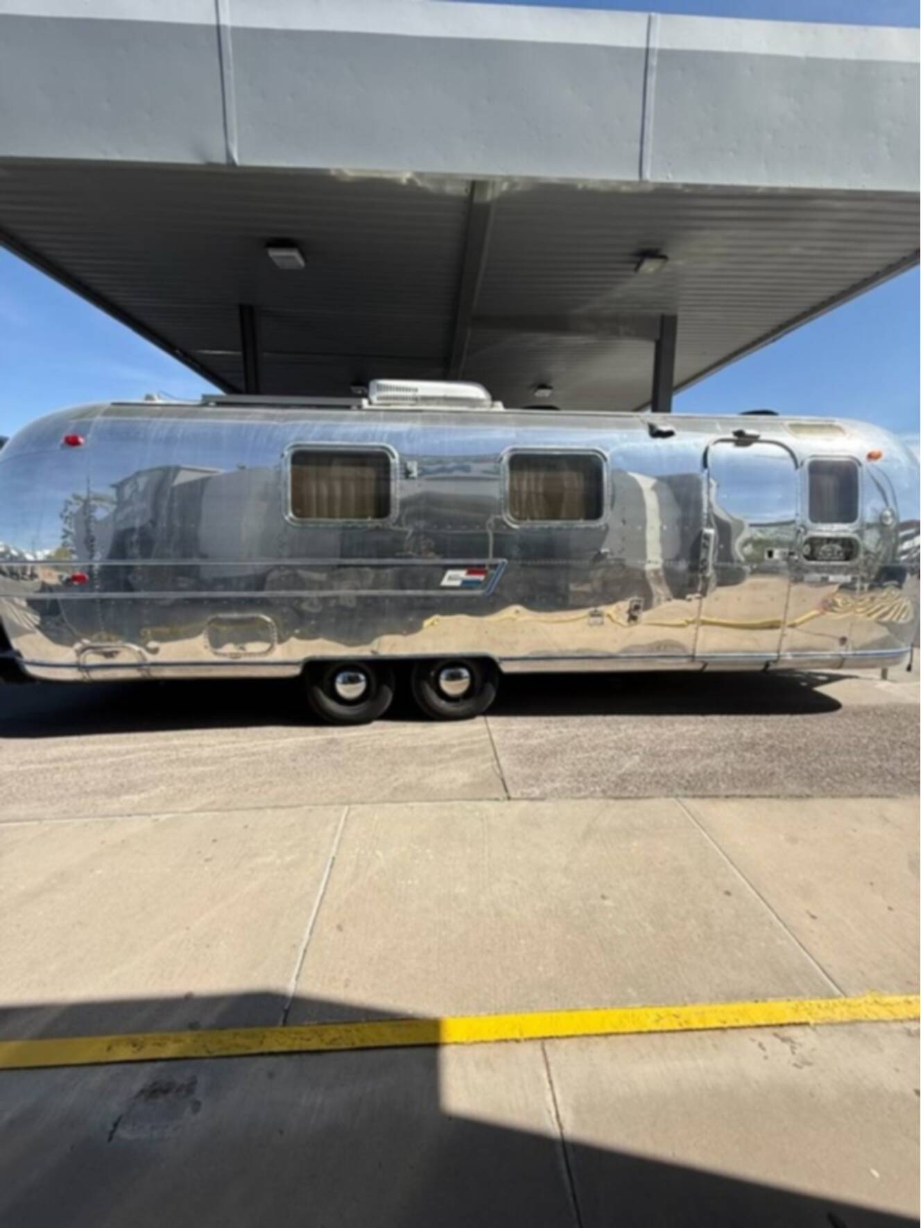 A photo of this 1972 Airstream Ambassador 29'