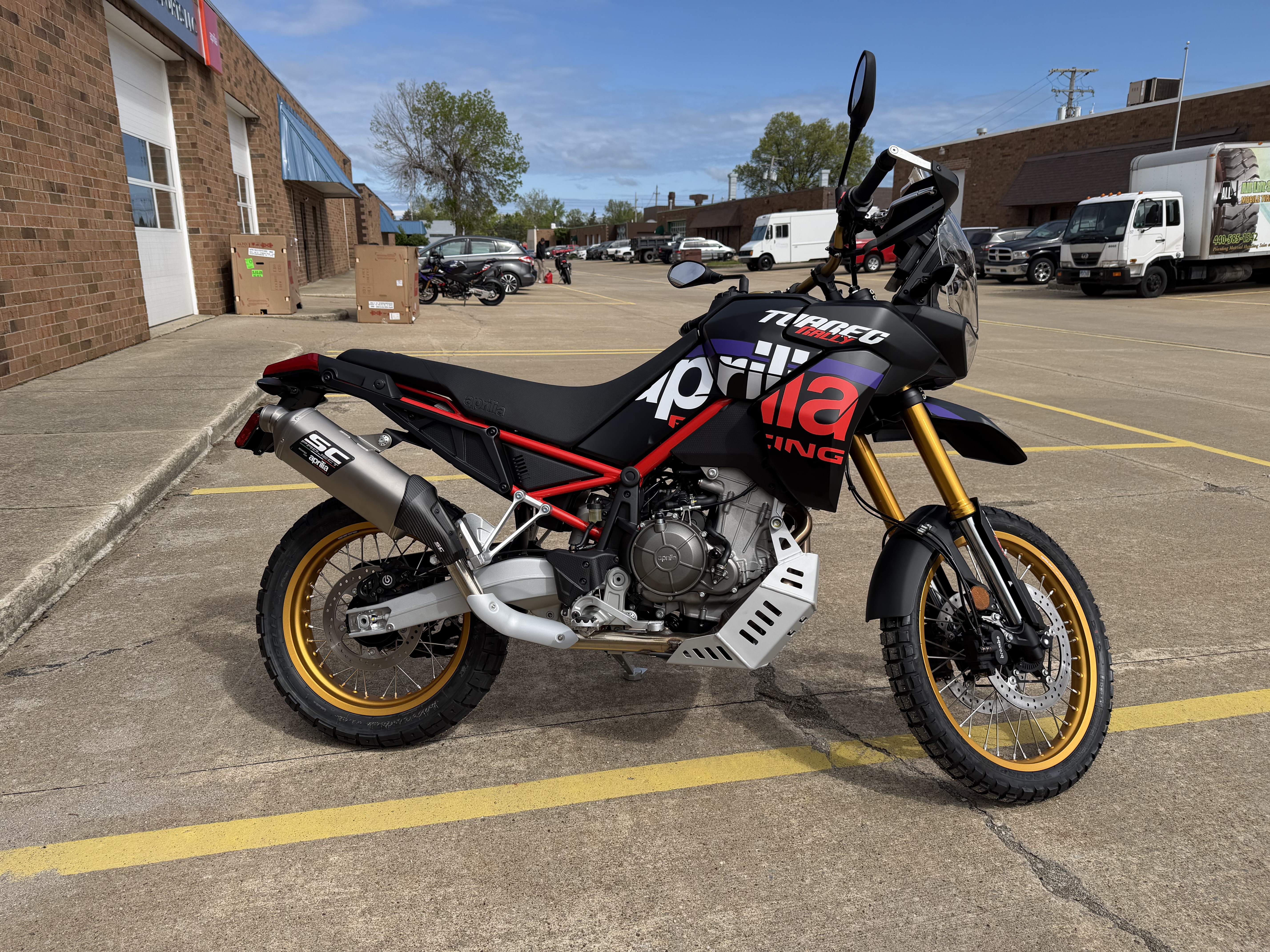 2026 Aprilia TUAREG RALLY Dual Sport motorcycle
