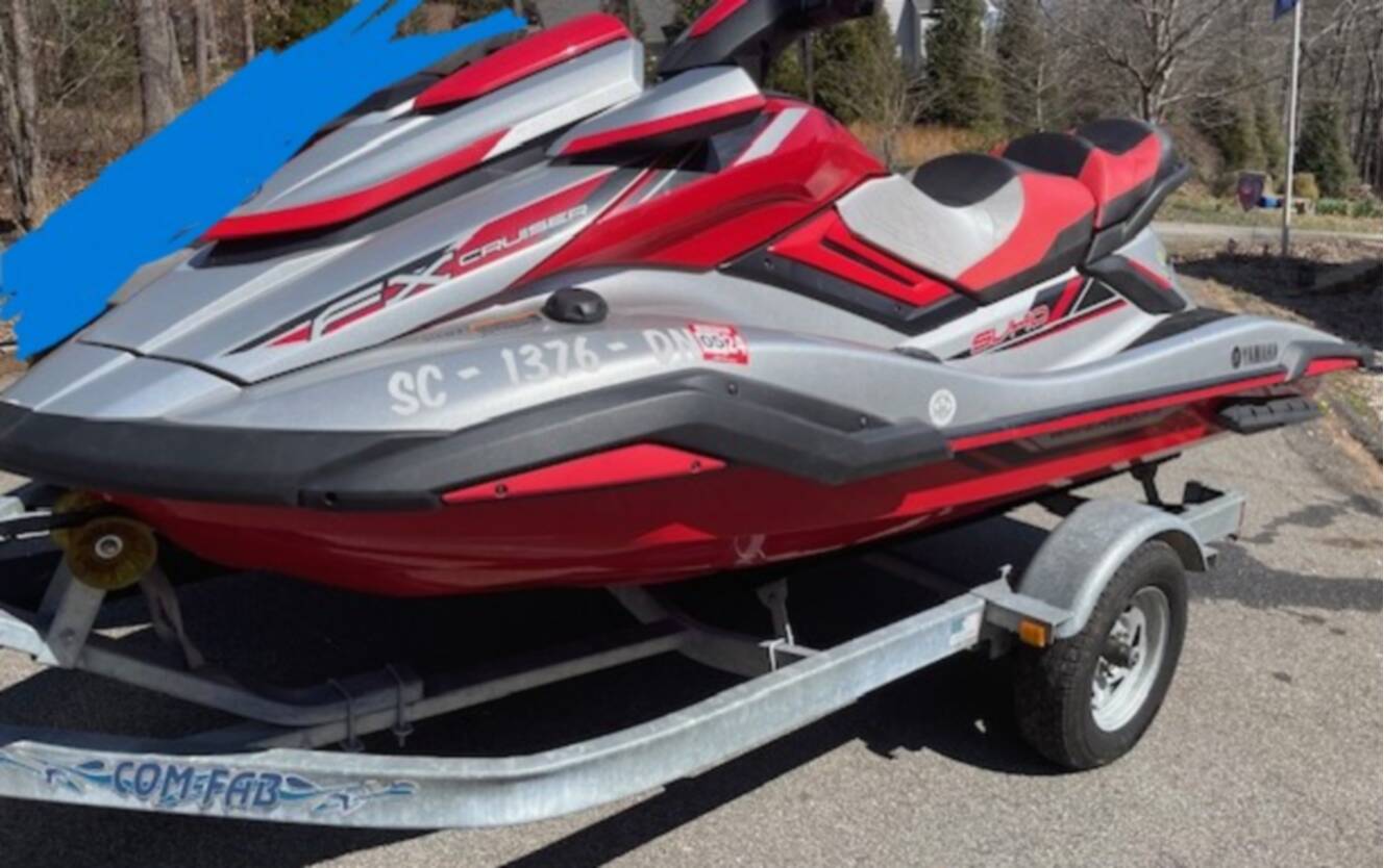A photo of this 2020 Yamaha WAVERUNNER FX CRUISER SVHO
