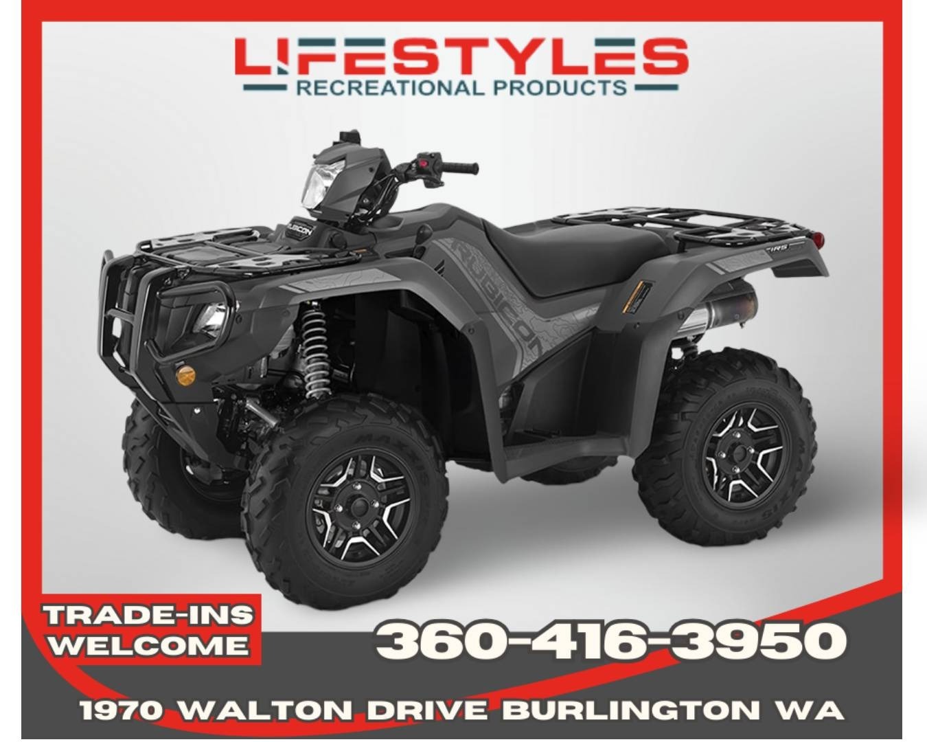 2027 Honda FourTrax Foreman Rubicon 4x4 Automatic DCT EPS Deluxe in burlington WA