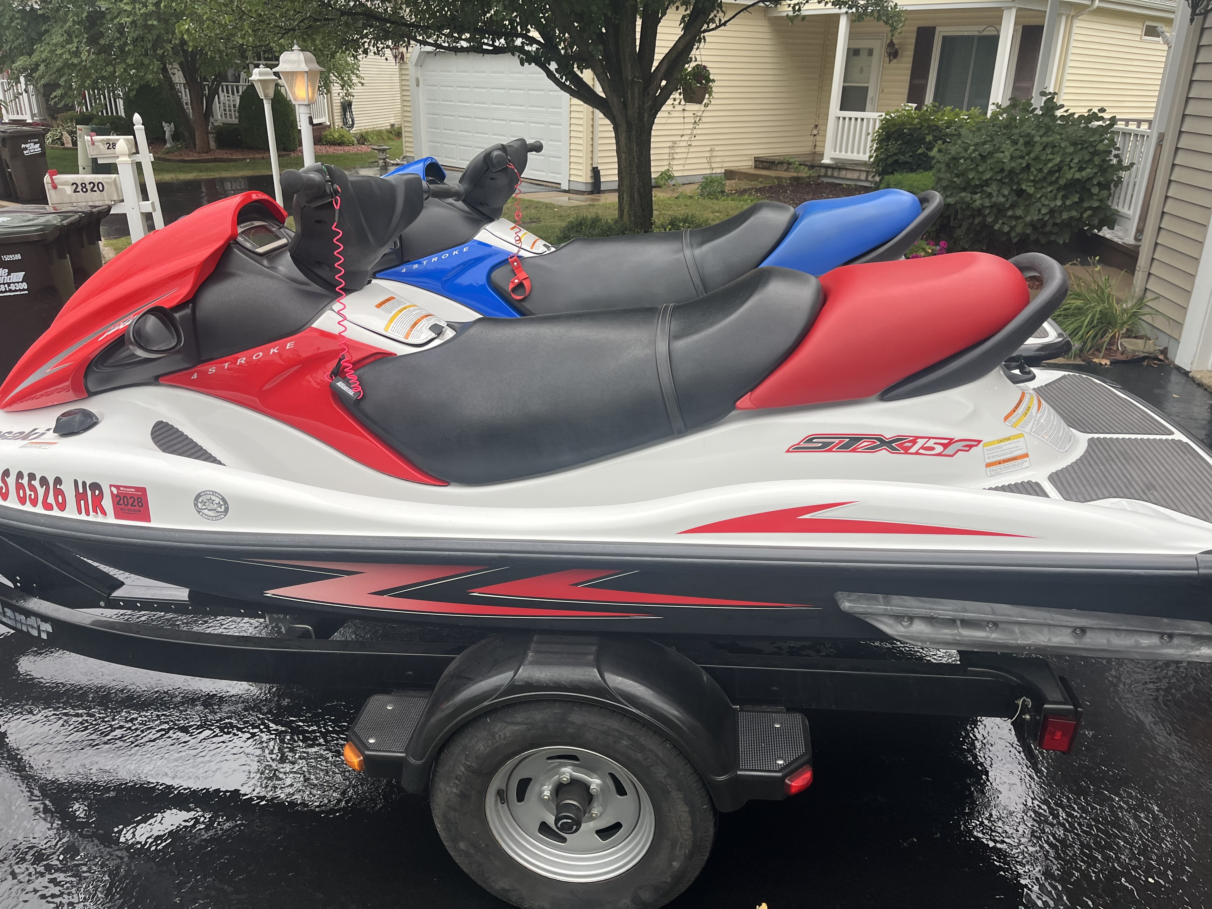 2009 Kawasaki JET SKI STX 15F BASE Three Seater jet ski