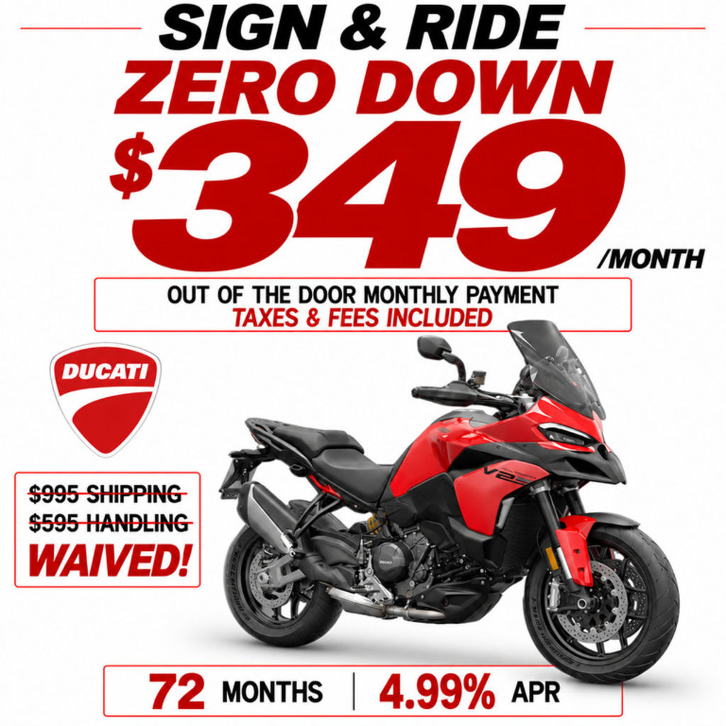 2026 Ducati Multistrada V2 S Red V2 S in Miami, FL