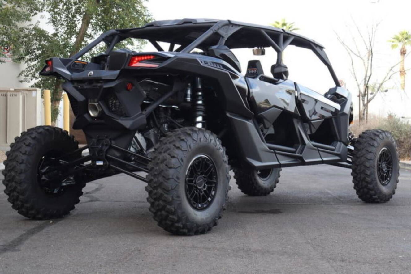 A photo of this 2026 Can-Am Maverick X3 Max X RS Turbo RR Triple Black_4.5 in