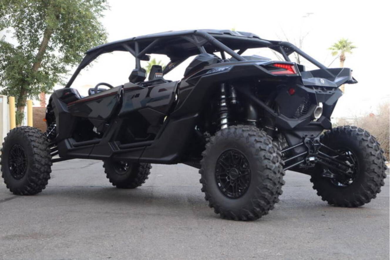A photo of this 2026 Can-Am Maverick X3 Max X RS Turbo RR Triple Black_4.5 in