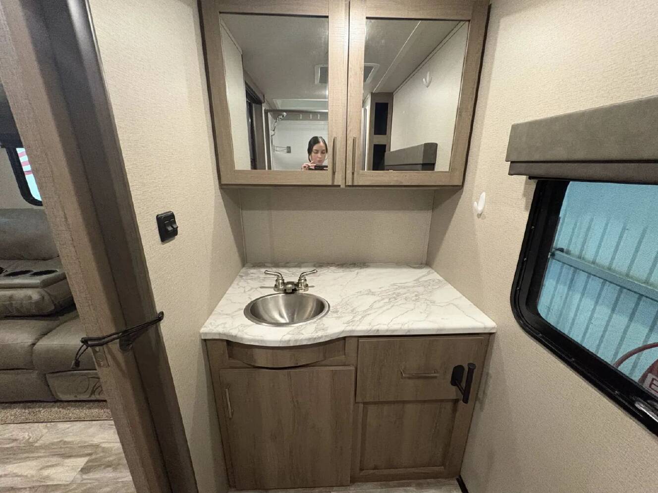 A photo of this 2022 Grand Design IMAGINE 22RBE