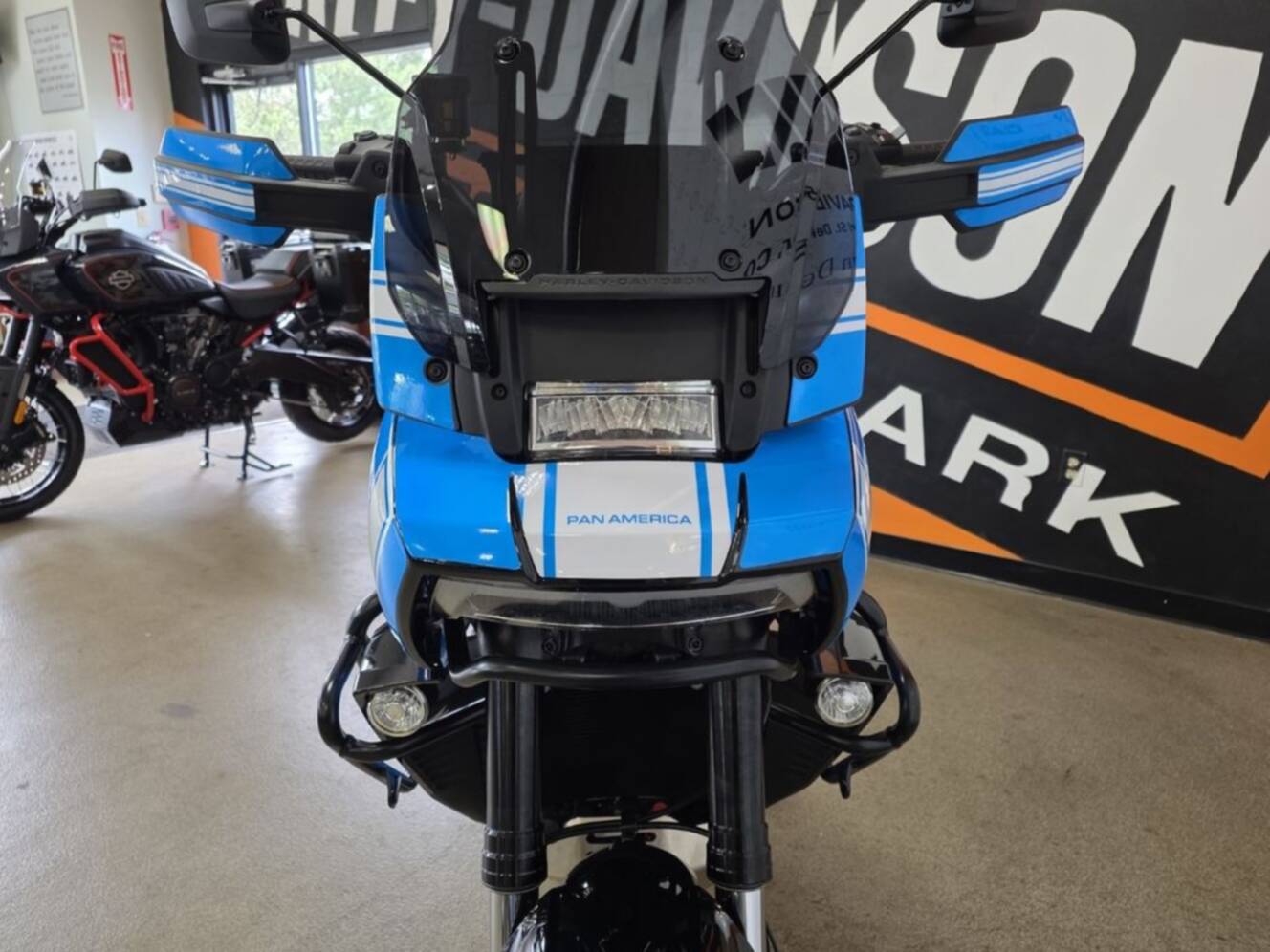 A photo of this 2024 Harley-Davidson® RA1250S - Pan America 1250 Special SHD Custom