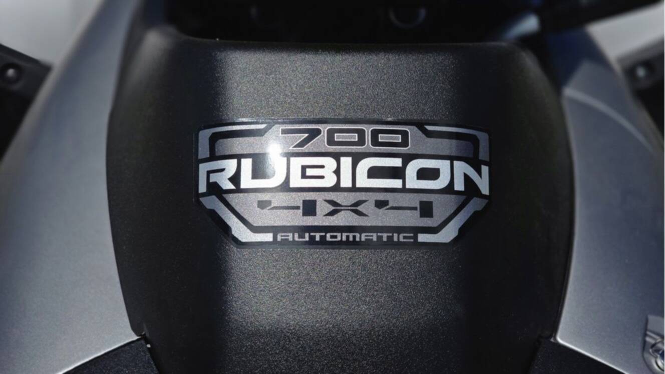 A photo of this 2026 Honda® FourTrax Rubicon 700 4x4 Automatic Matte Silver