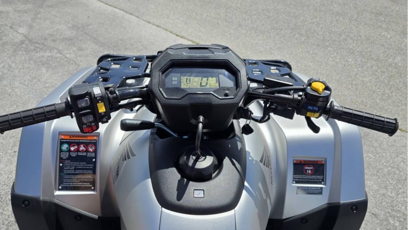 A photo of this 2026 Honda® FourTrax Rubicon 700 4x4 Automatic Matte Silver