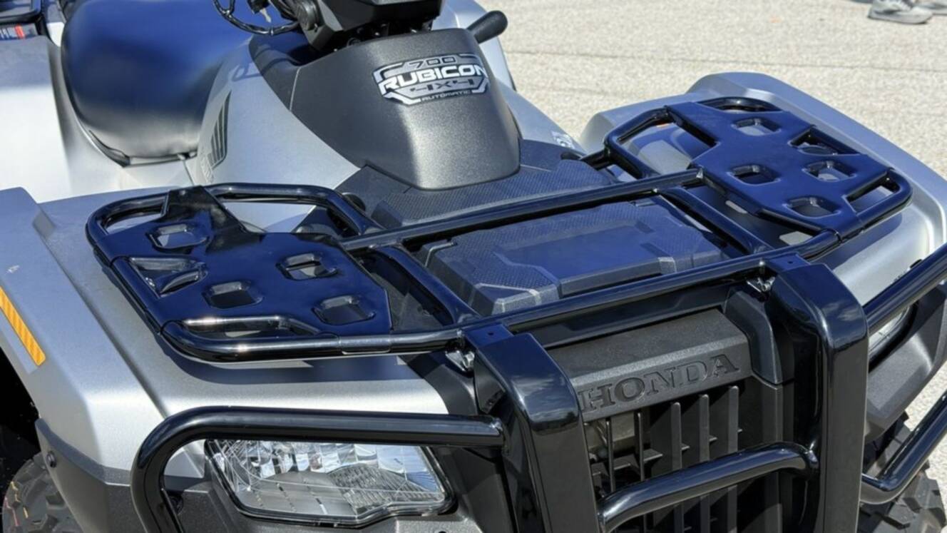 A photo of this 2026 Honda® FourTrax Rubicon 700 4x4 Automatic Matte Silver