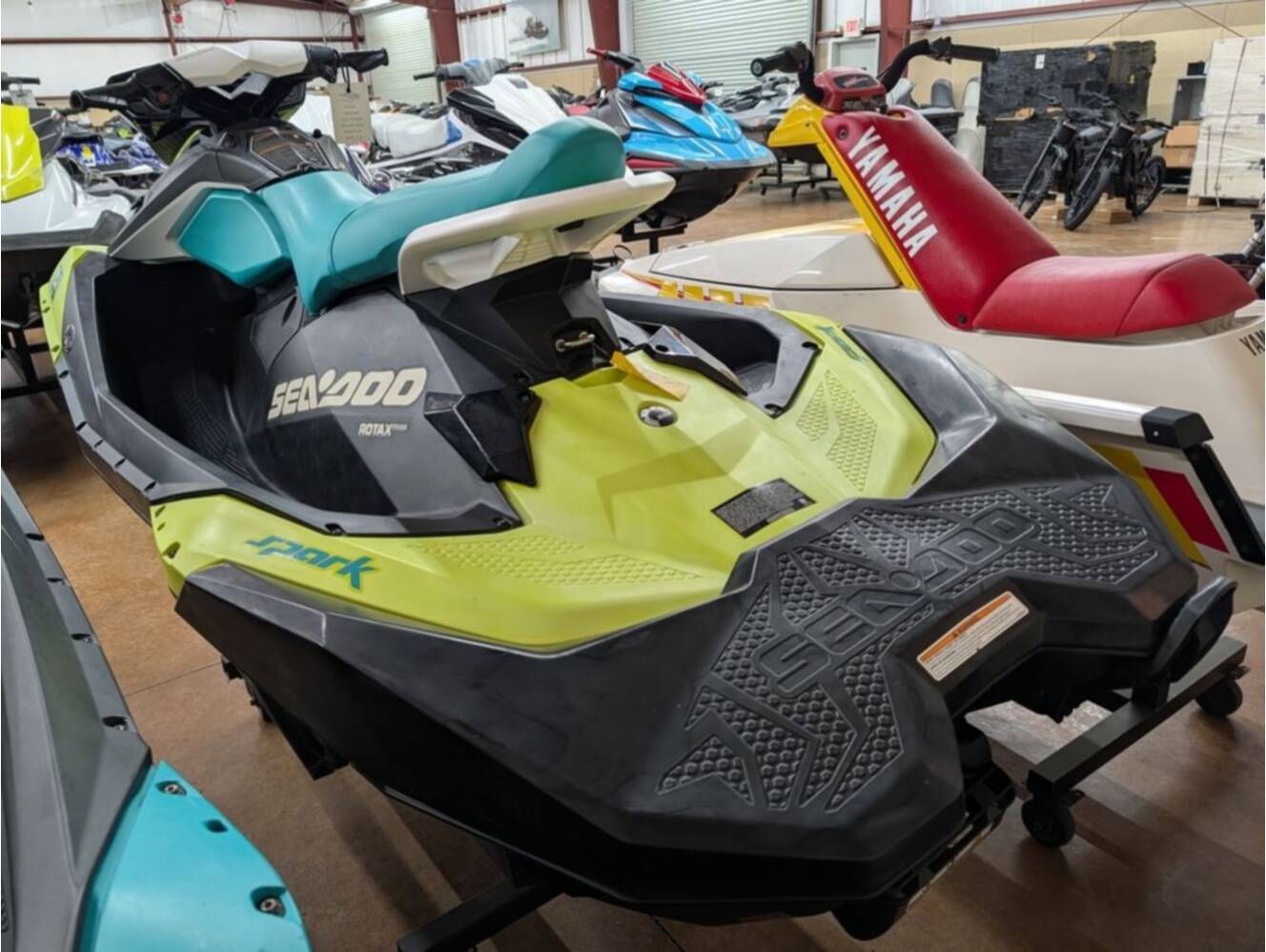 A photo of this 2019 Sea-Doo Spark® 3-up Rotax® 900 H.O ACE IBR, CONV & Sound S