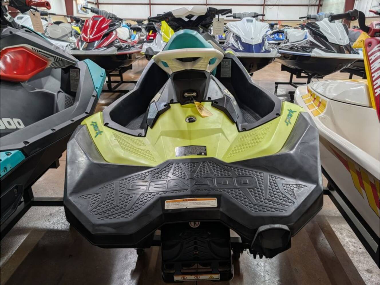 A photo of this 2019 Sea-Doo Spark® 3-up Rotax® 900 H.O ACE IBR, CONV & Sound S