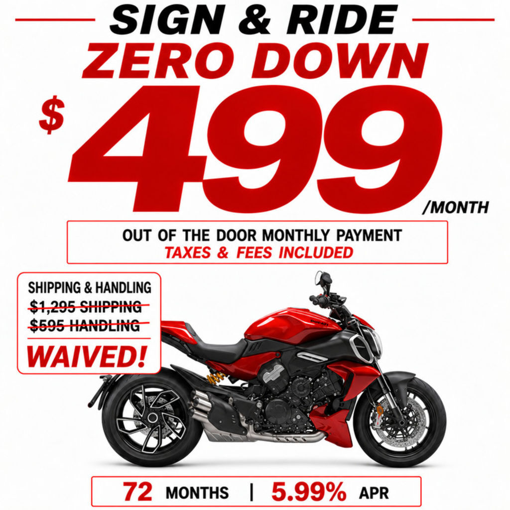 2026 Ducati Diavel V4 Red V4 in Pompano Beach, FL