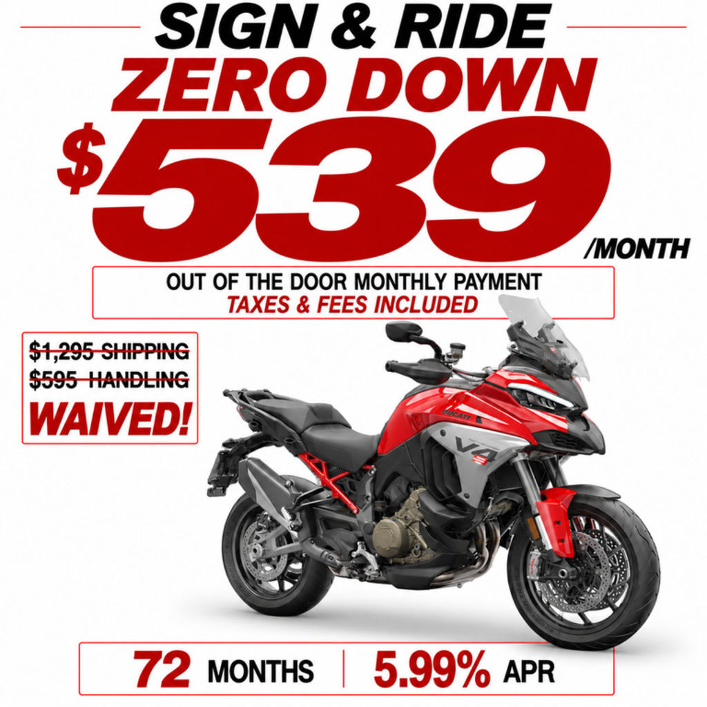 2026 Ducati Multistrada V4 S Travel & Radar Red V4 S in Pompano Beach, FL