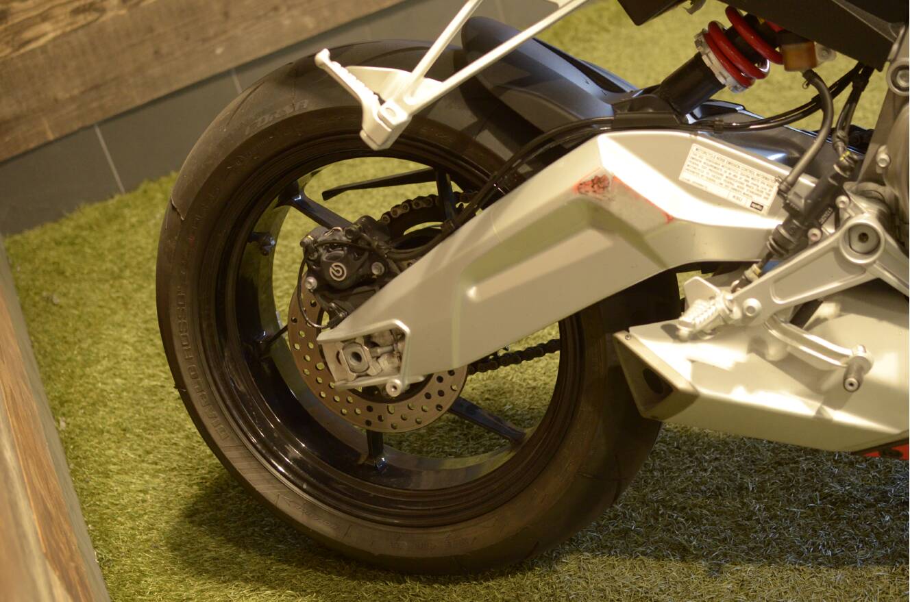 A photo of this 2022 Aprilia RS 660