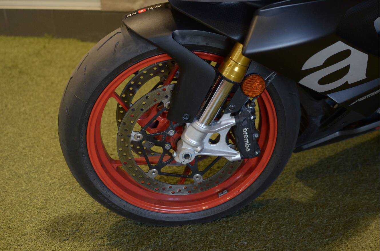 A photo of this 2022 Aprilia RS 660