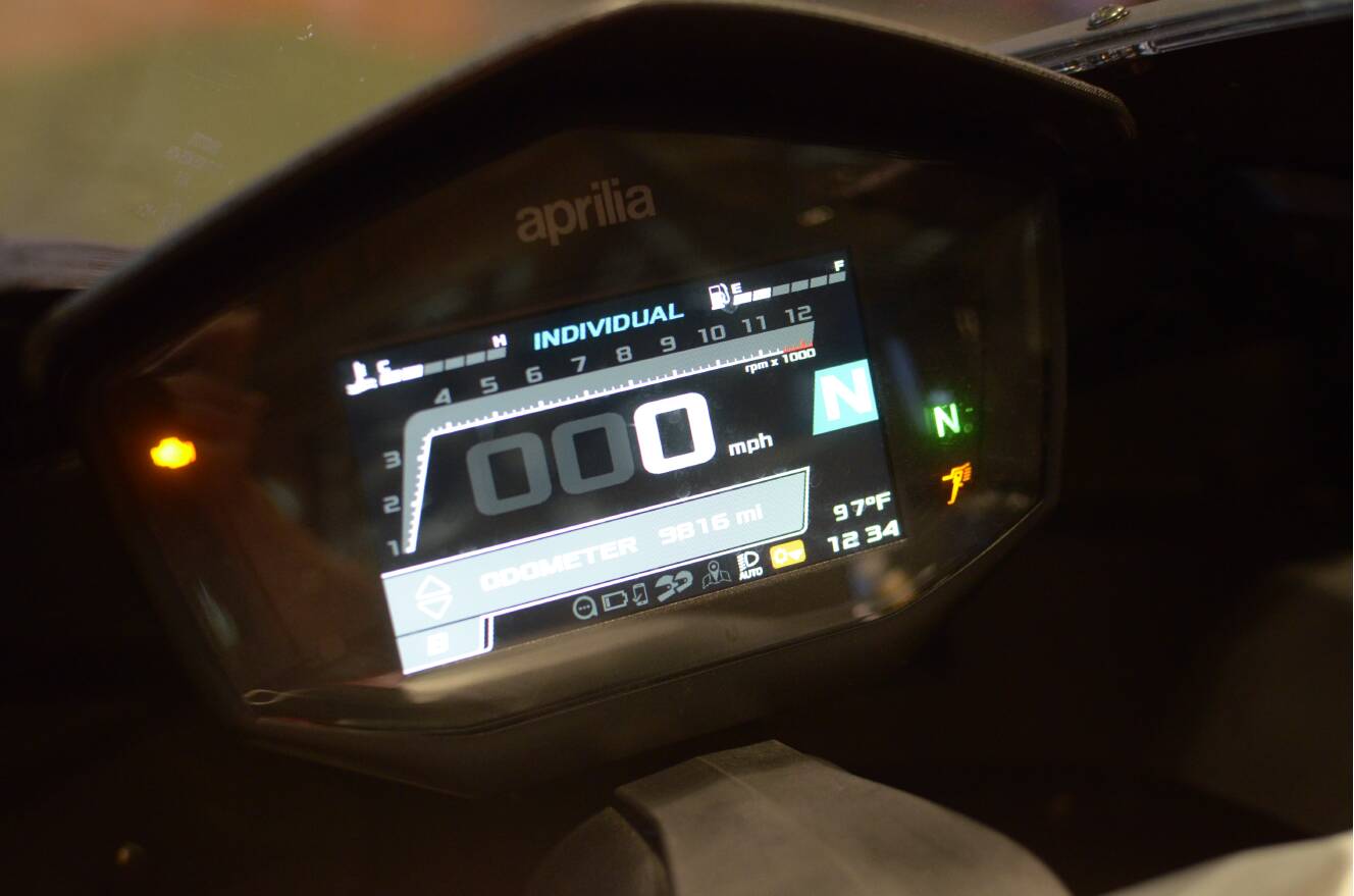 A photo of this 2022 Aprilia RS 660