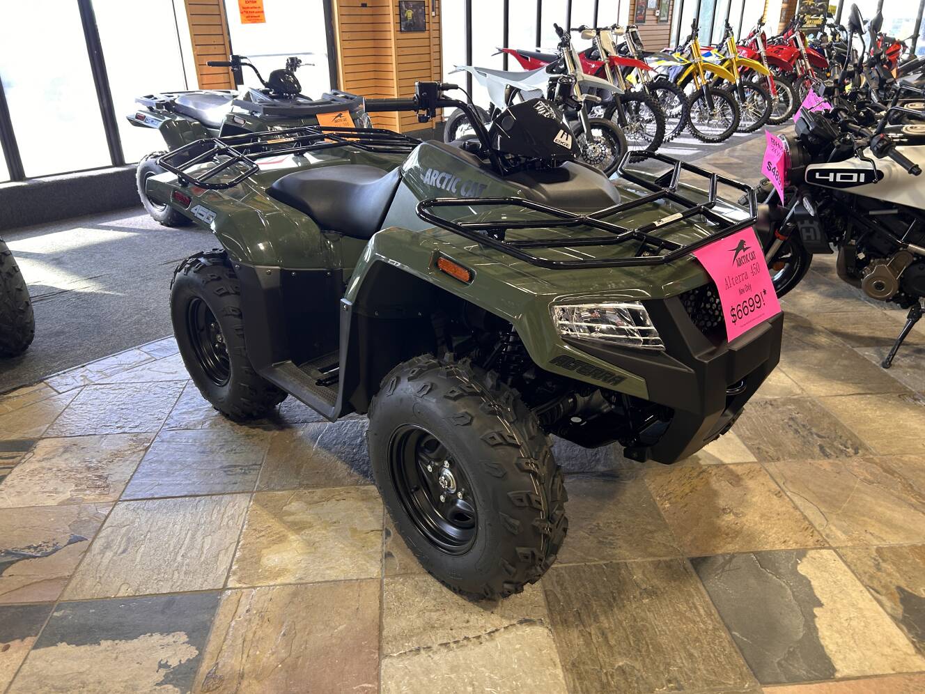 A photo of this 2026 Arctic Cat ALTERRA 450