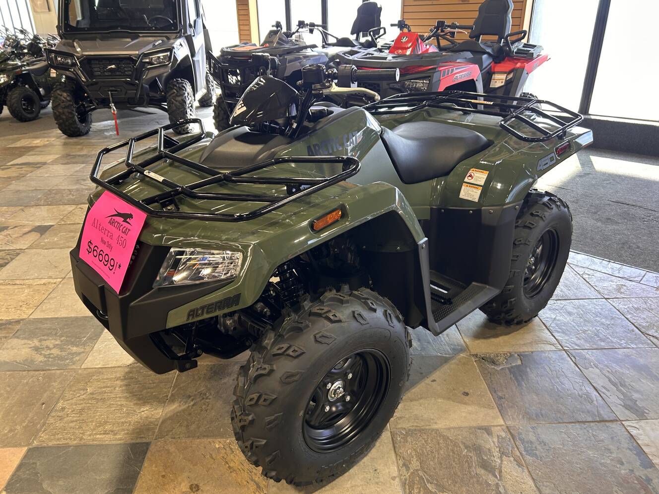A photo of this 2026 Arctic Cat ALTERRA 450