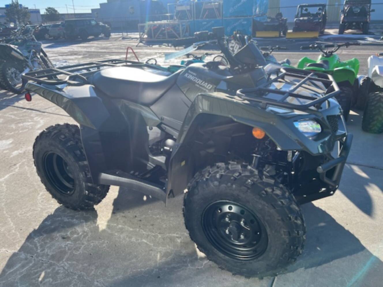A photo of this 2025 Suzuki KingQuad 400 FSi