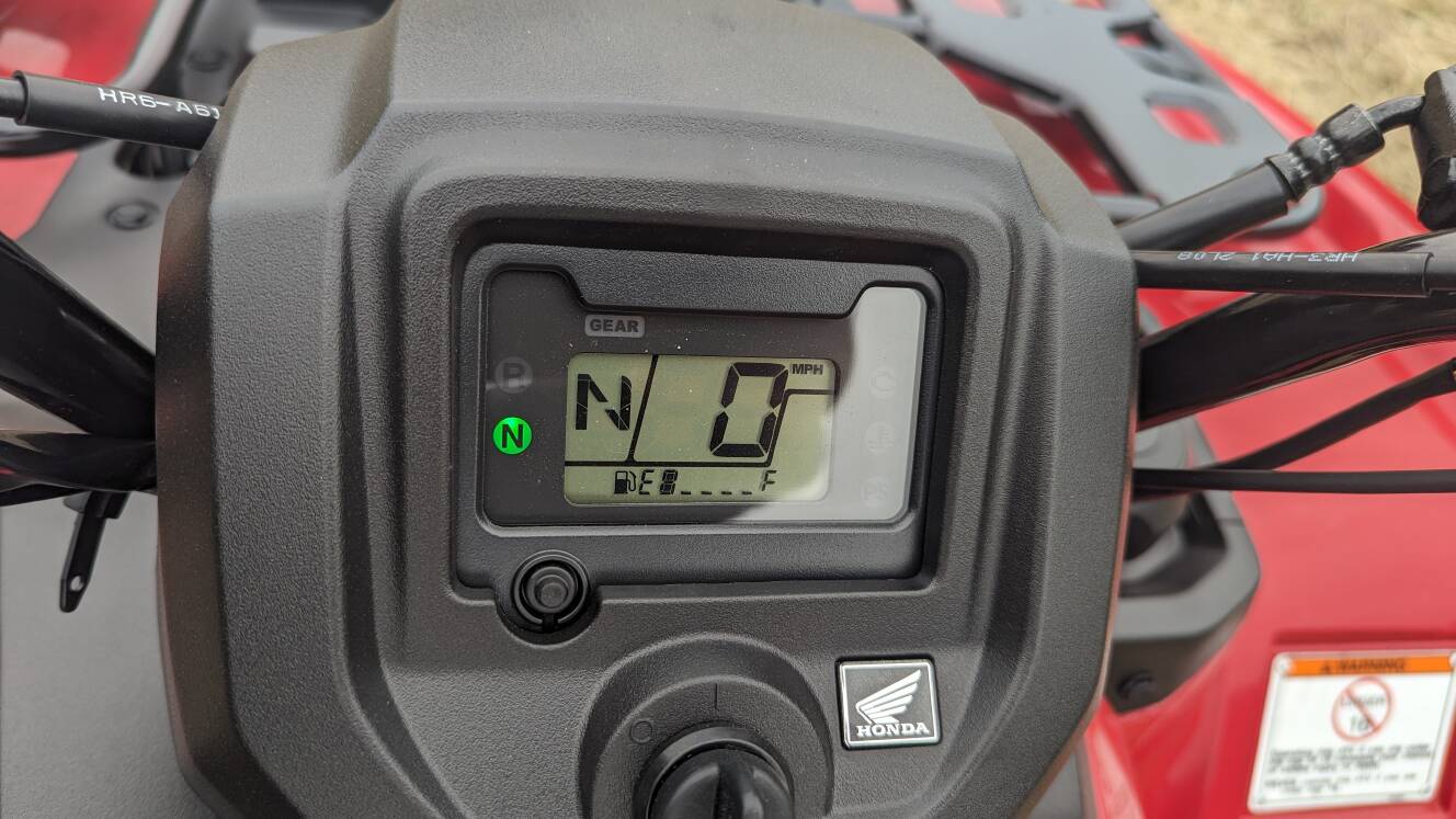 A photo of this 2027 Honda FourTrax Rancher 4x4 Automatic DCT IRS EPS