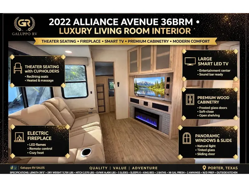 2022 ALLIANCE RV AVENUE 36BRM
