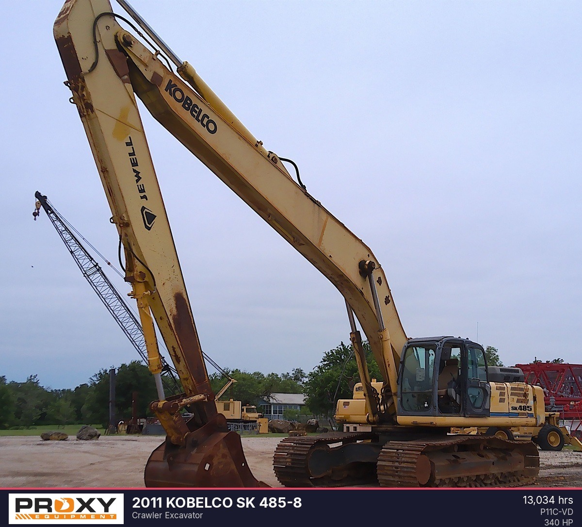 2011 KOBELCO SK 485-8 in Fort Worth, TX