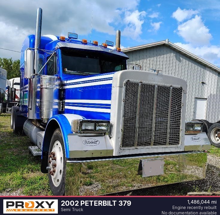 2002 Peterbilt 379 Trucks For Sale - Commercial Truck Trader