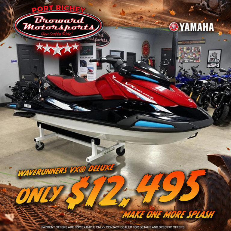 2026 Yamaha Waverunners VX Deluxe in port richey FL