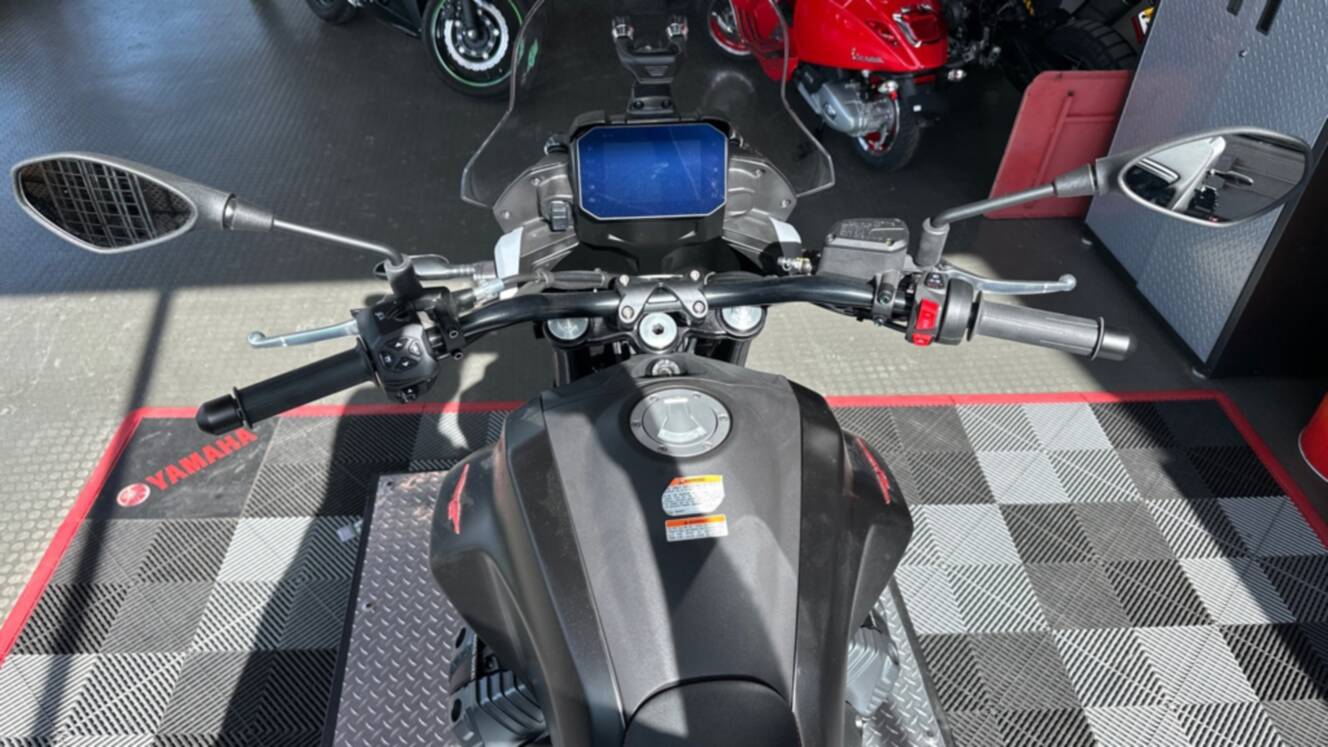 A photo of this 2025 Moto Guzzi V85 Strada